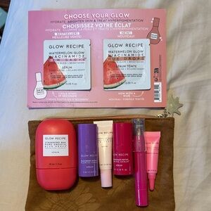 Glow Recipe Pink and Purple Mini Serum & Lip Set